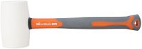 Ciocan din Cauciuc Alb cu Maner din Fibra de Sticla PLUS 0.45 kg - 1