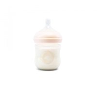 Biberon anti-colici nivel de debit scazut 1, Kidnort Blabaer Pink, din PU durabil si rezistent, capacitate 125 ml, 0-3 luni - 4