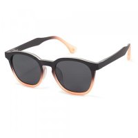 Ochelari de Soare pentru Copii Techsuit 691, Polarizati, Protectie UV, Negru cu Portocaliu - 1