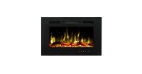 Semineu electric de perete-incorporabil Aladin, 420x660x124 mm, 1500W - 3