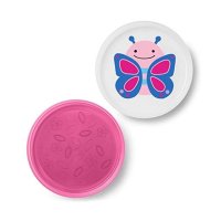 Skip-Hop Set farfurii anti-alunecare, Fluture - 1