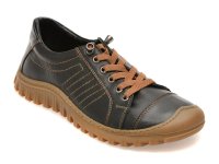 Pantofi GRYXX negri, EV2967, din piele naturala - 1