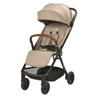 Carucior sport, FreeON, Bold, Pliabil automat, Roti cu suspensii, De la nastere pana la 22 kg, Cu spatar reglabil in 3 pozitii, Beige - 1