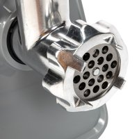 Masina de Tocat Carne Electrica Micul Fermier GF-2032, 500W, 50-70 kg/h + Masina de Facut Carnati Inox 5 kg - 3