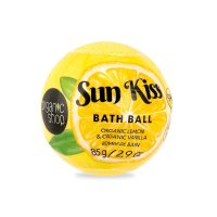 Bomba de Baie Organic Shop cu Lamaie Organica si Vanilie Organica Sun Kiss, 85g - 1