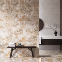 Gresie de interior Canyon Beige, 42 x 42 cm, mata, aspect de piatra naturala - 3