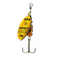 Lingurita Rotativa Dam Effzett Predator Nr.0, 3g, Culoare Reflex Yellow - 1
