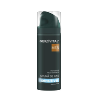 Spuma de ras Gerovital Men Sensitive 200ml pentru o experienta delicata - 1