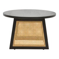 Masa Ramarind de la Pako World, Lemn de Mango, Negru, 65x65x40 cm - 4
