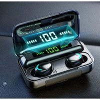 Casti F9 Smart Techstar®, Wireless, Bluetooth V5.0, SplashResistent, Touch, iOS, 1200mAh, Android, Negru - 9