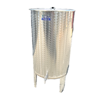 Cisterna din inox de 120 L Zottel cu picioare sudate - 1