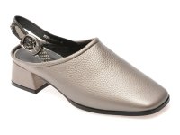Pantofi EPICA gri, XT393, din piele naturala - 1