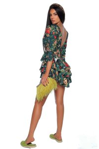 Rochie Ruffle PRINT - Eleganta si Confort - 1