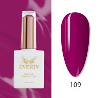 Oja Semipermanentă Everin Royal Collection 10 ml – 109 Fuchsia Intens | Nuanță Vibrantă - 1