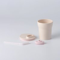 Set diversificare hrana bebelusi Miniware Little Foodie 6 piese Vanilla+Cotton candy - 4