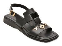 Sandale GRYXX negre, 1766340, din piele naturala - 1