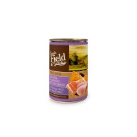 SAM'S FIELD True Meat, Somon si Pui, Hrană Umedă Fără Cereale pentru Câini, Conservă 400g, XS-XL - 2