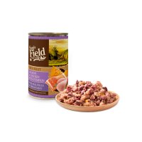 SAM'S FIELD True Meat, Somon si Pui, Hrană Umedă Fără Cereale pentru Câini, Conservă 400g, XS-XL - 3