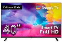 Televizor LED Kruger&Matz KM0240FHD-G, 101 cm (40 inch), Full HD, Smart TV cu WiFi - 1