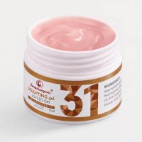 Gel UV de Constructie FSM 50ml Nr. 31 | Nuanța Roz Cald Natural - 1