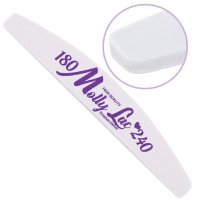 Pila de unghii semiluna Molly Lac HQ Premium Edition 180/240 - 1