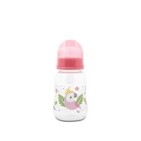 Biberon cu capac Lorelli Shell Pink 0 luni+ 125 ml - 1