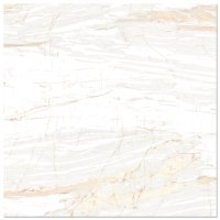 Gresie portelanata Valencia White, 45 x 45 cm, lucioasa, aspect marmura, interior si exterior - 2