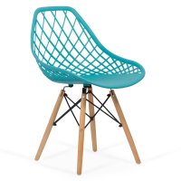 Scaun BUC 220 turcoaz din plastic modern - 1