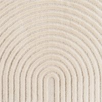 Covor rotund Art boho V2 Crem 120x120 cm - 5