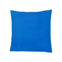 Perna Somnart Belina din microfibra, lavabila la masina, albastru 60 x 60 cm - 1