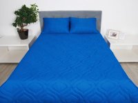 Perna Somnart Belina din microfibra, lavabila la masina, albastru 60 x 60 cm - 3