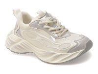 Pantofi sport GRYXX albi, 66607, din material textil - 1