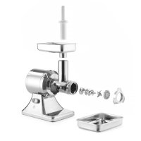 Masina de tocat carne Hendi, Profi Line 12, 200 kg/h, otel Inoxidabil, 230V/750W, 370x220x(H)440 mm - 4