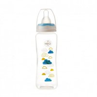 Biberon 250 ml si tetina silicon 3+ bleu - 2