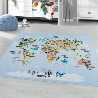 Covor Play Albastru V2 120x170 cm - 1