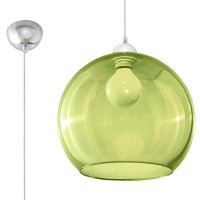 Lustra suspendata Ball Verde 30x30x120 cm - 1