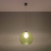Lustra suspendata Ball Verde 30x30x120 cm - 3