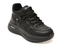 Ghete dama GRYXX 5K718 negre din piele ecologica - 1