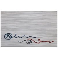 Faianta decorativa Lena Spiral Anthracite  25 x 40 - 1