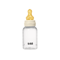 Set biberon anticolici Bibs 150 ml Latex Ivory - 1