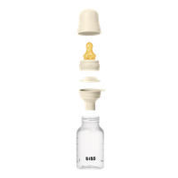Set biberon anticolici Bibs 150 ml Latex Ivory - 2