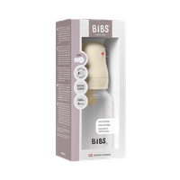 Set biberon anticolici Bibs 150 ml Latex Ivory - 4