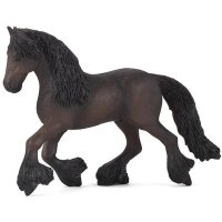 Figurina Papo - Cal Frisian din colectia Cai si Ponei - 1