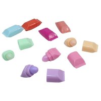 Set 8 Rujuri de Buze pentru Copii - Bubble Gum Makeup - 1