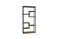 Biblioteca Emina Walnut-Negru - 3