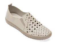 Pantofi FLAVIA PASSINI gri, model YK06143 din piele naturala - 1
