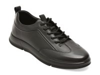 Pantofi sport OTTER 651912 negri din piele naturala pentru barbati - 1