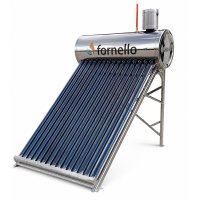 Panou Solar Nepresurizat Fornello 122L cu 15 Tuburi Vidate si Rezervor Inox - 1