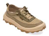 Pantofi sport GRYXX Kaki 19317 din material textil si piele naturala - 1