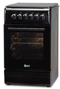 Aragaz mixt LDK 5060 ECAI Negru cu 4 arzatoare si cuptor electric de 51 L - 1